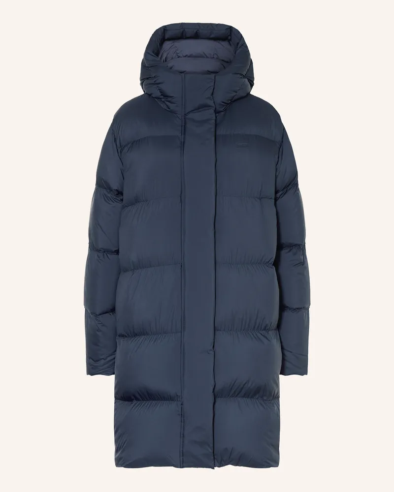 Tommy Hilfiger Daunenmantel blau Dunkelblau