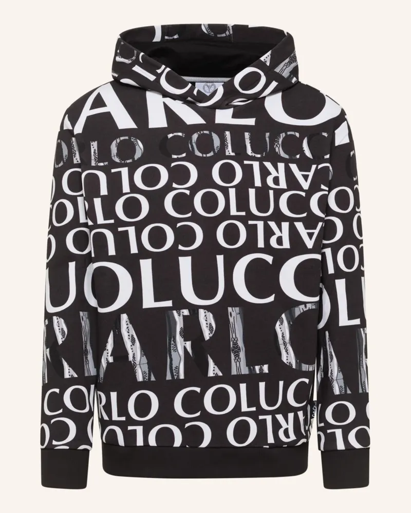 Carlo Colucci Hoodie - Black Friday DIPAULI Schwarz