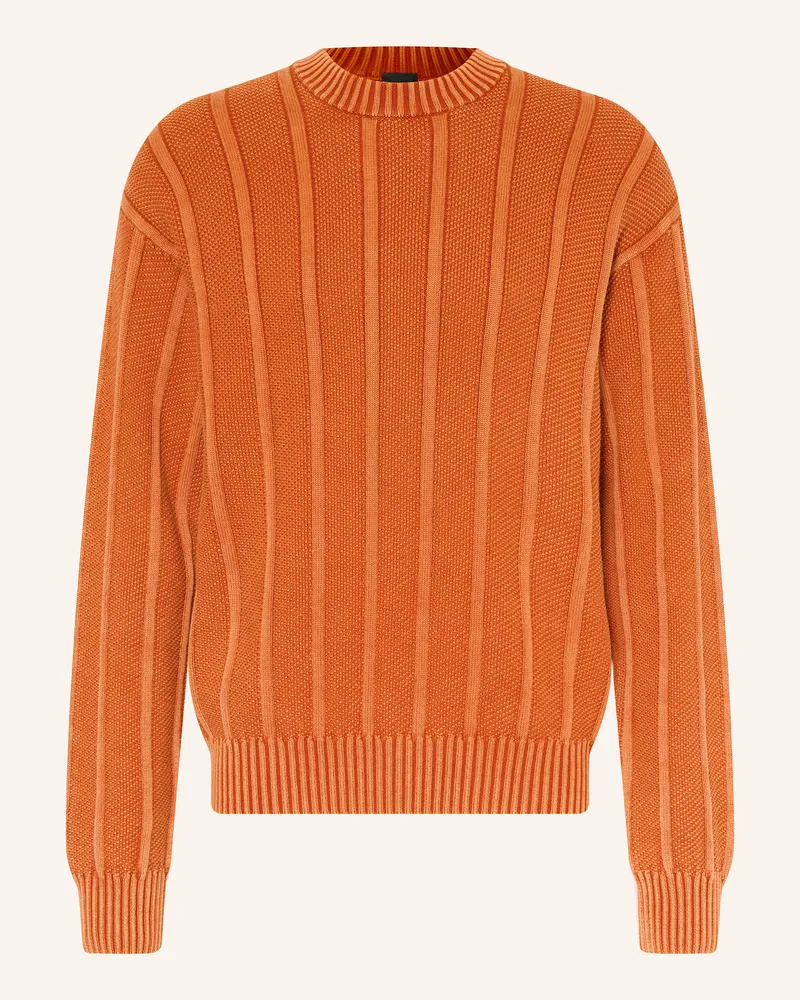 HUGO BOSS Pullover Kaktus orange Dunkelorange