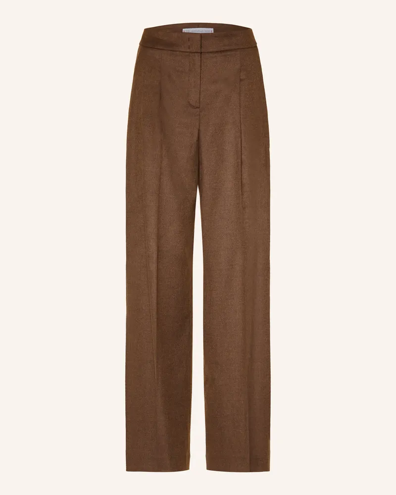 RAFFAELLO ROSSI  Marlenehose Willow Aus Flanell braun Braun