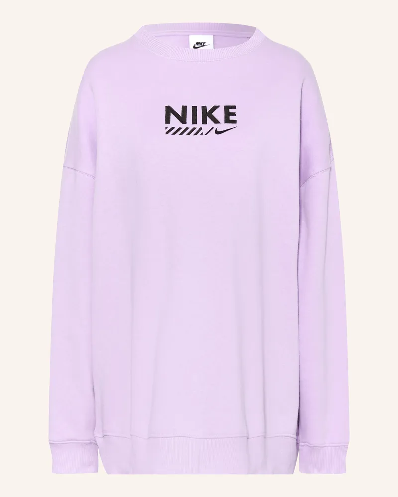 Nike Oversized-Sweatshirt lila Helllila