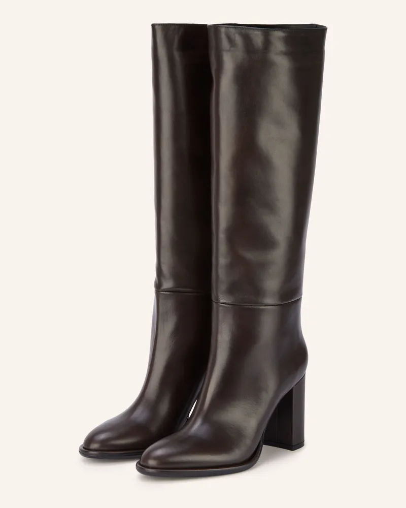 Mrs & HUGS Stiefel braun Dunkelbraun
