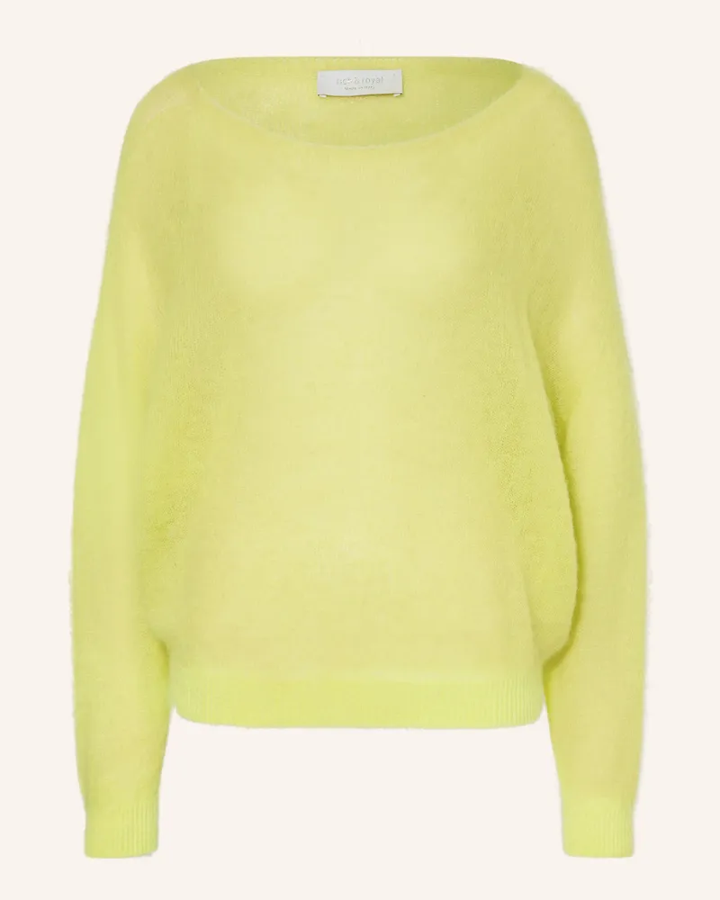 Rich&Royal Pullover mit Alpaka Hellgrün