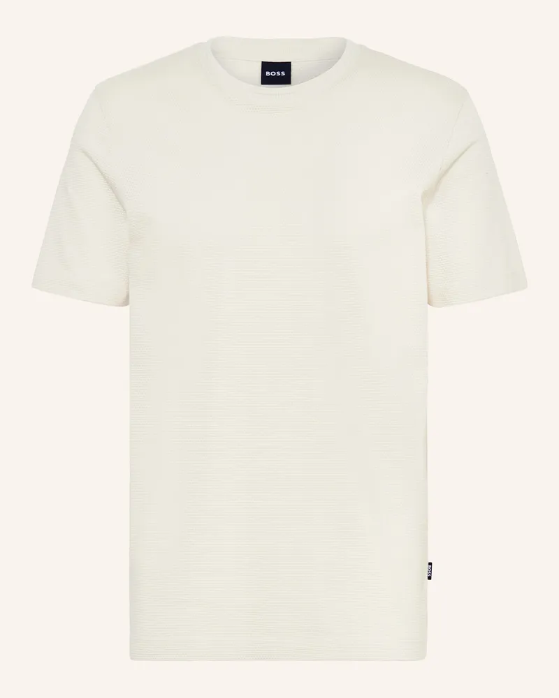 HUGO BOSS T-Shirt TIBURT Creme