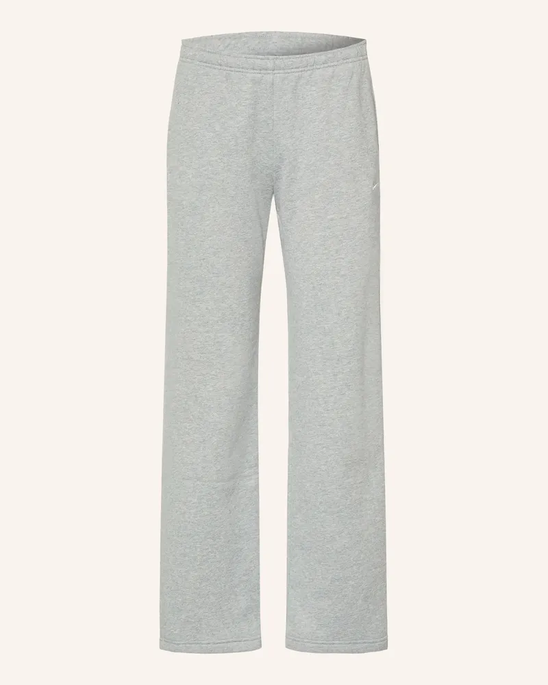 Nike Sweatpants Studio Fleece grau Hellgrau