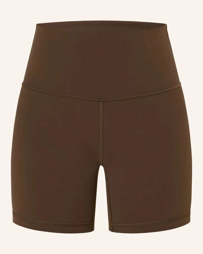 LULULEMON Yoga-Shorts ALIGN™ SHORT 6IN Dunkelbraun
