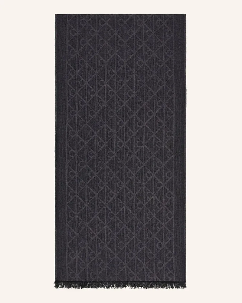 Calvin Klein Schal grau Schwarz
