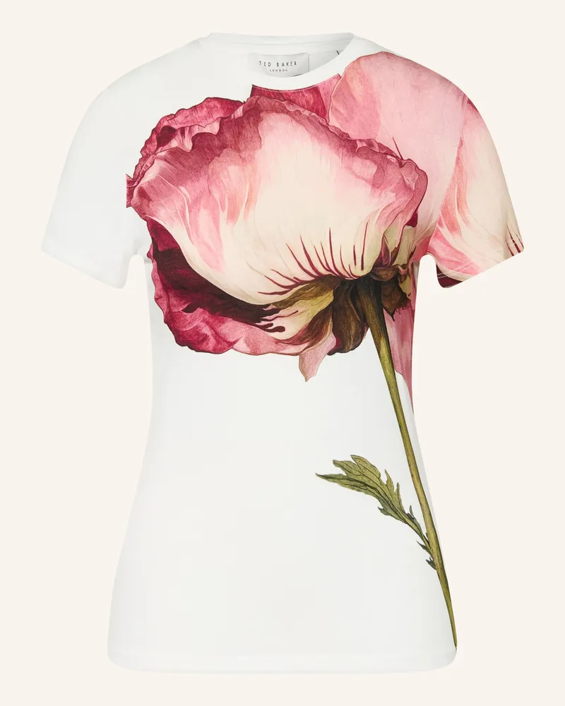 Ted Baker T-Shirt Obrey weiss Creme