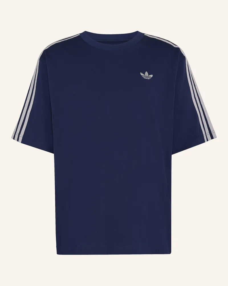 adidas Oversized-Shirt 3-Streifen blau Blau