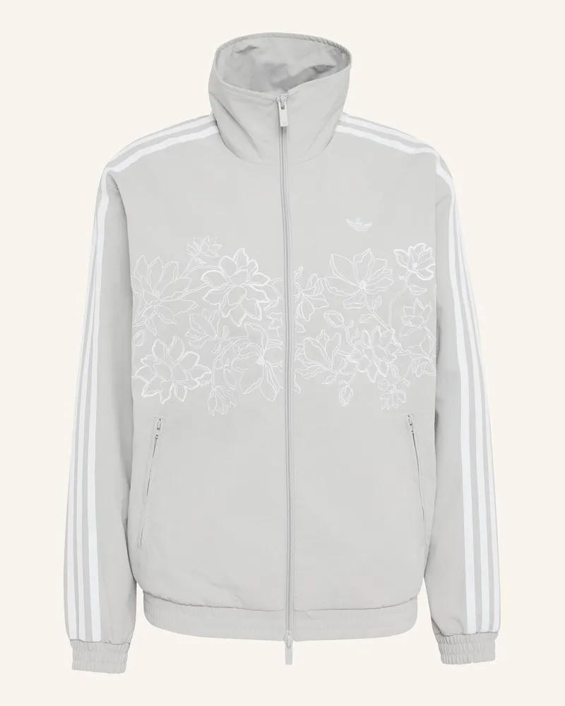 adidas Floral Gfx Firebird Loose Originals Jacke grau Grau