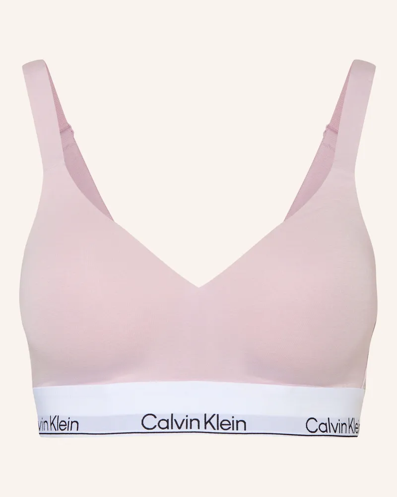 Calvin Klein Bustier Icon rosa Hellrosa