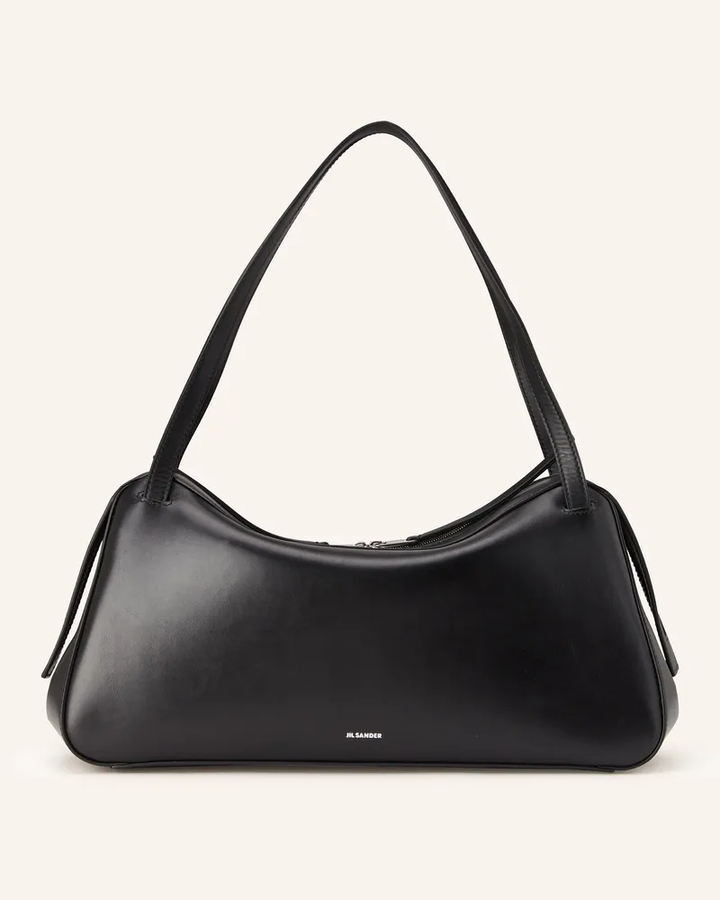 Jil Sander Schultertasche DUNE Schwarz