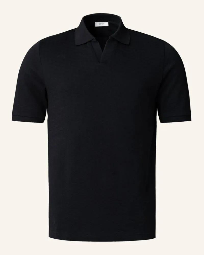 Eton Polohemd Aus Baumwolle blau Dunkelblau