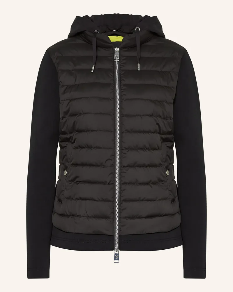 Fuchs Schmitt Steppjacke Im Materialmix schwarz Schwarz