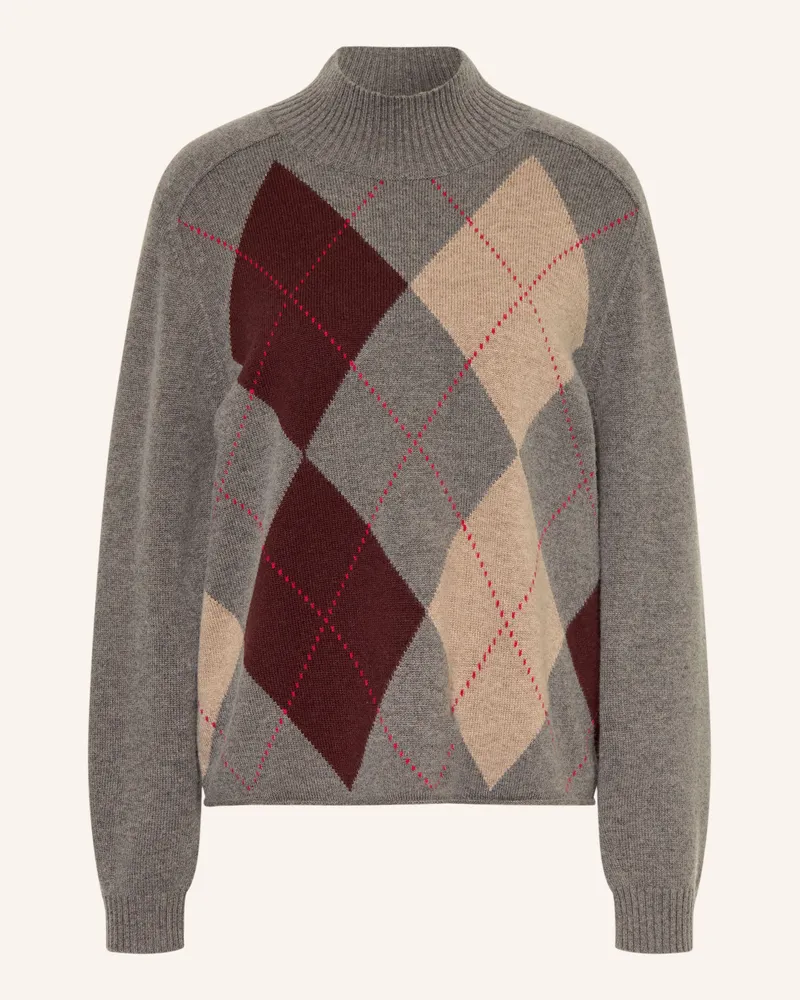 Repeat Pullover Mit Cashmere beige Grau