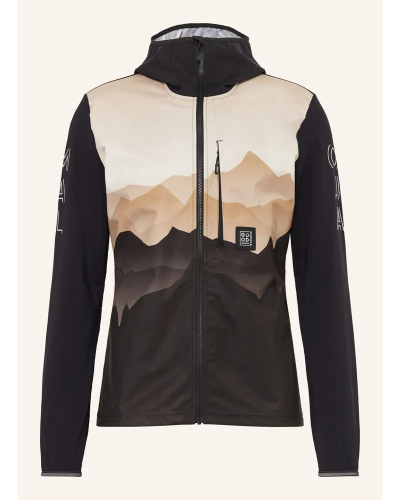 Maloja Hybrid-Jacke BEIFUSSM Schwarz