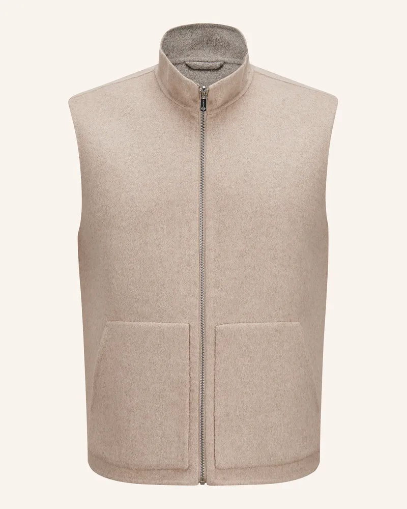 Milestone Weste Msdon beige Hellbraun