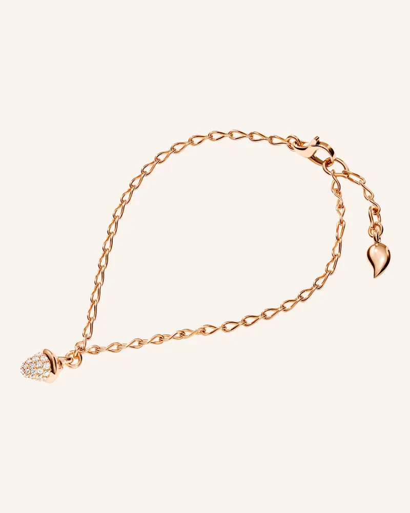 TAMARA COMOLLI Armband Minimikado Armband Mit Diamant Pavé rosegold Roségold