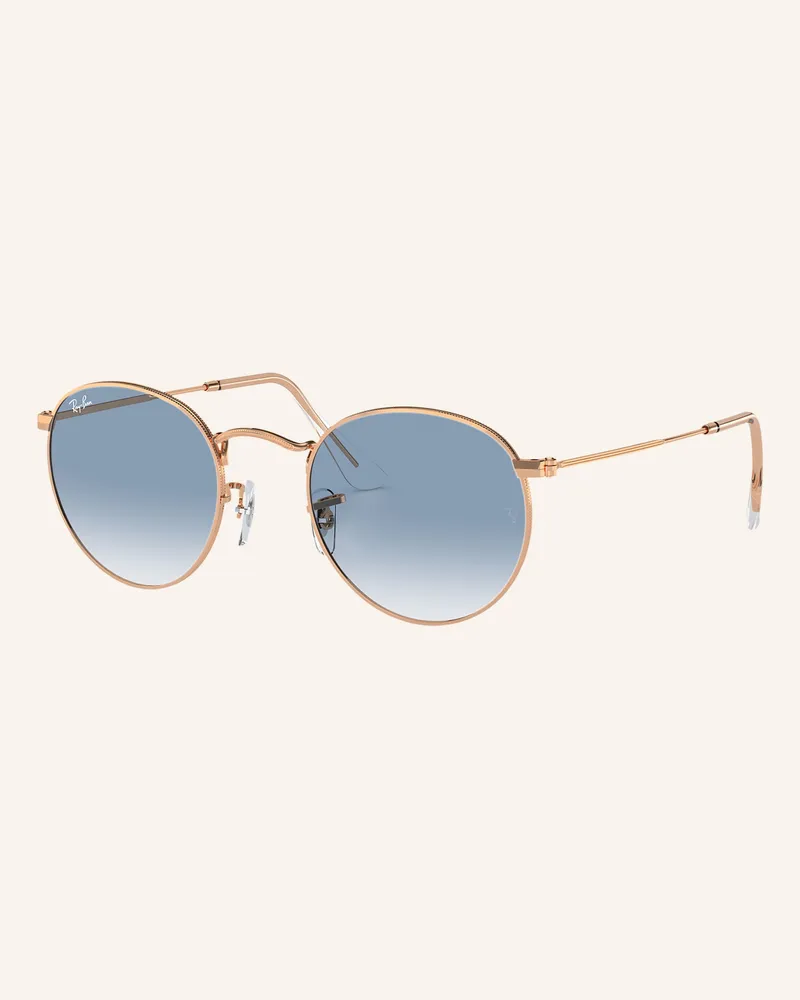 Ray Ban Sonnenbrille rb3447 Round gold 92023f