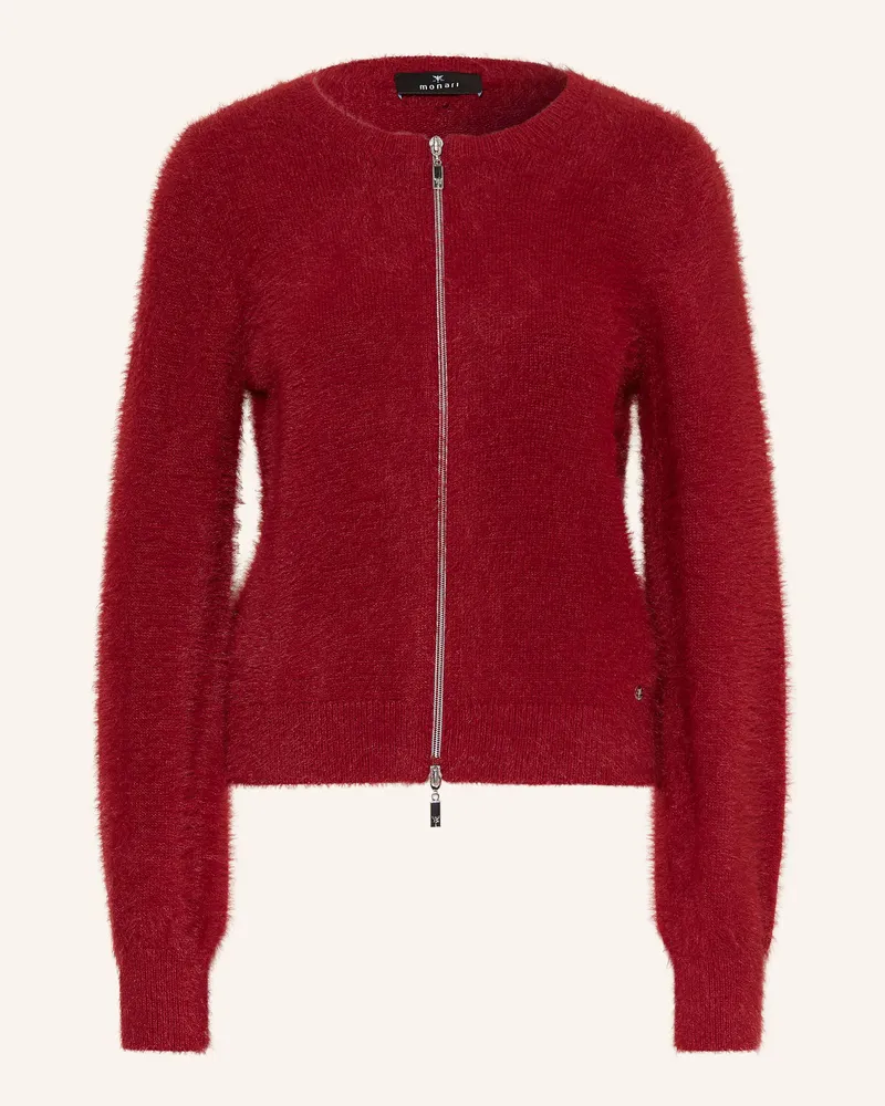 monari Strickjacke rot Dunkelrot