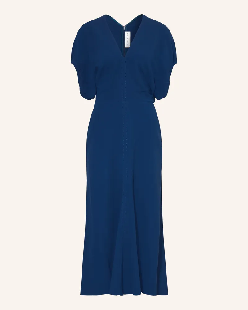 Victoria Beckham Kleid Edith blau Dunkelblau