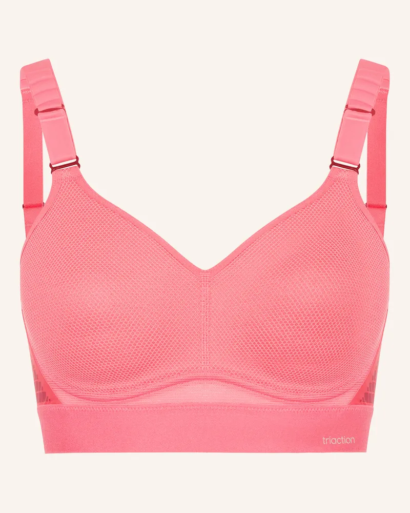 Triumph Sport-BH TRIACTION HYBRID LITE mit Mesh Pink