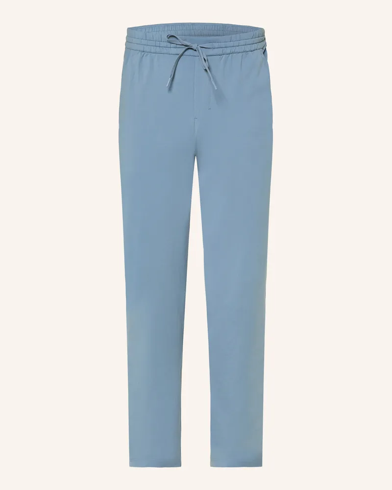 LULULEMON Trainingshose SOFT JERSEY CLASSIC FIT REGULAR Blau