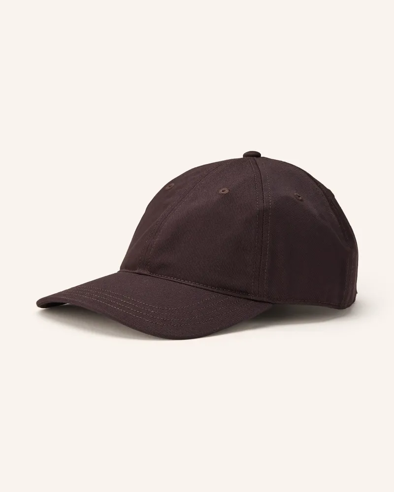 Lacoste Cap braun Schwarz