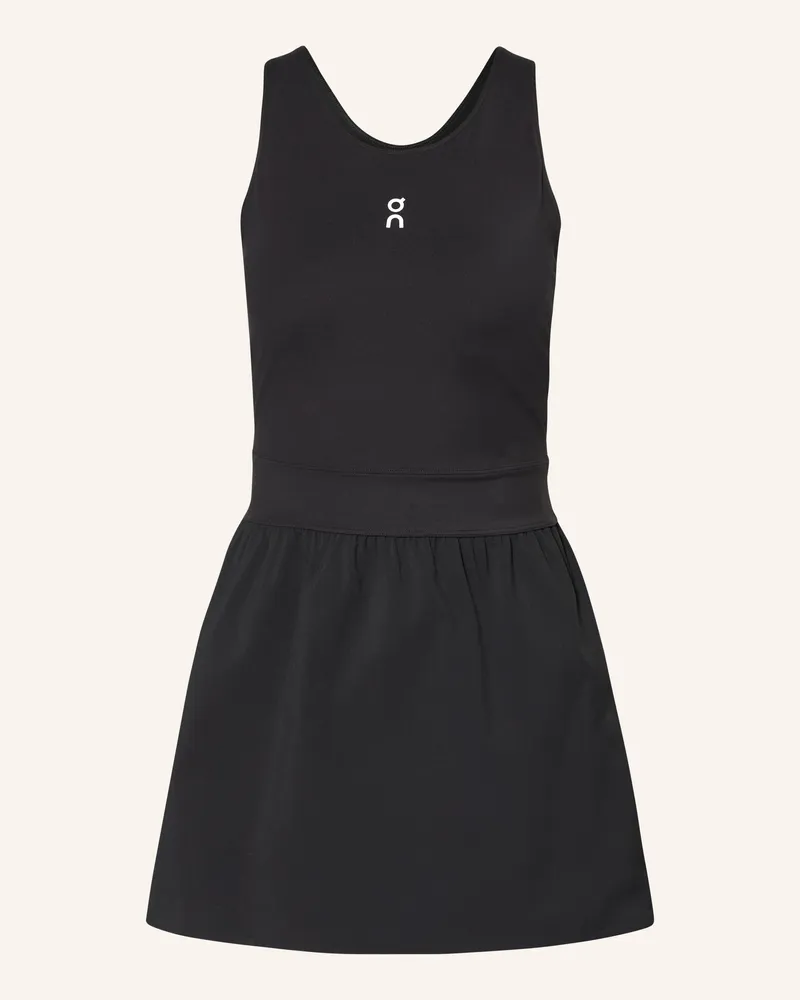 ON Tennsikleid Court Dress Split Mit Cut-Outs schwarz Schwarz