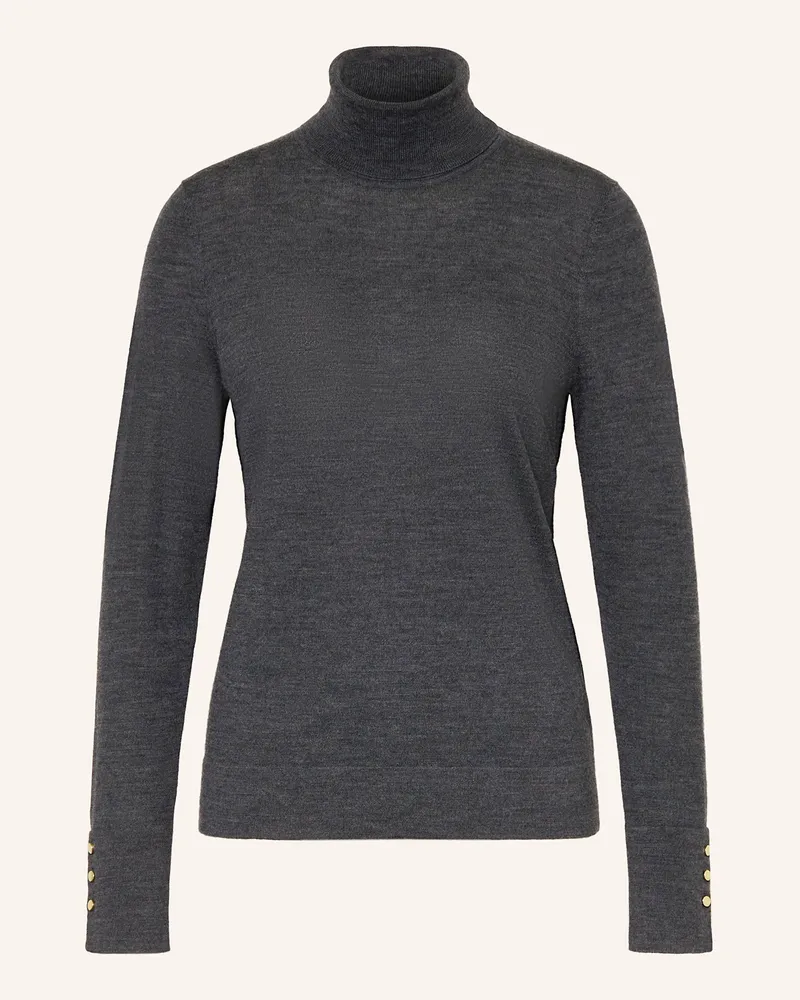 HOBBS London Rollkragenpullover LARA Dunkelgrau