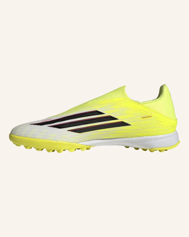 adidas f50 League Fussballschuh, Rollrasen, Ohne Schnürung gelb Gelb