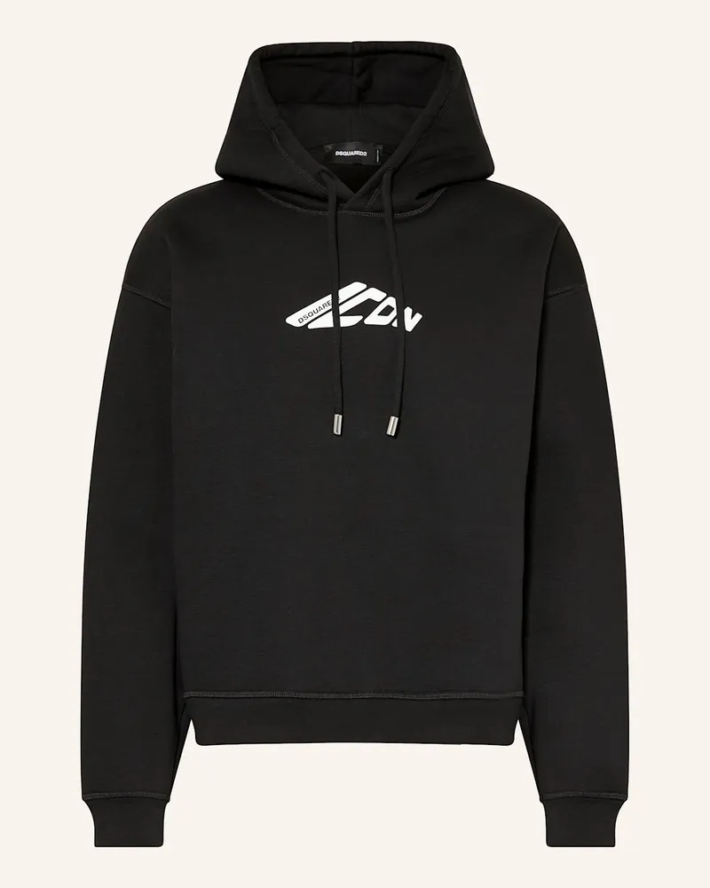 Dsquared2 Hoodie ICON Schwarz