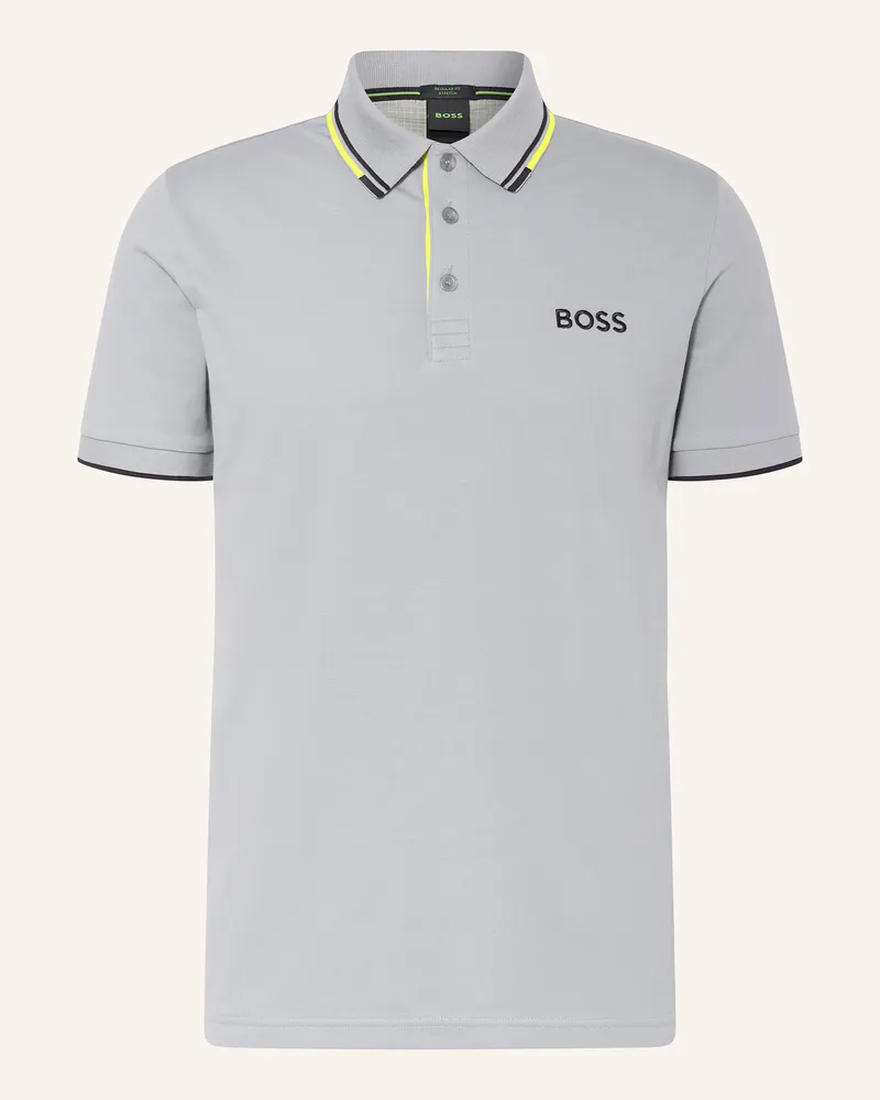 HUGO BOSS Funktions-Poloshirt Paddy Pro grau Grau