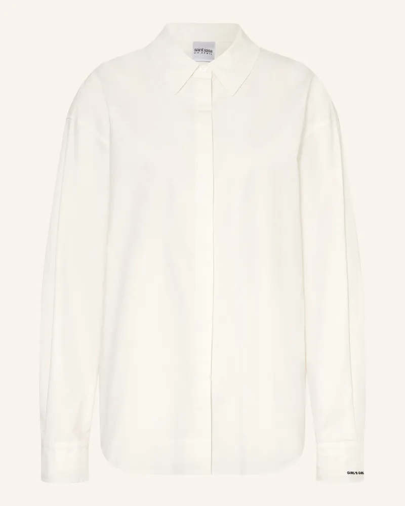 OH APRIL Oversized-Hemdbluse Leya weiss Ecru