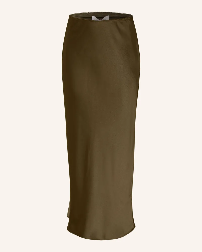 Samsøe & Samsøe Satinrock Saagneta gruen Dunkelgrün