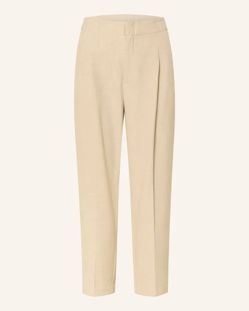 Mos Mosh 7/8-Hose Mmleysa Flair beige Hellbraun