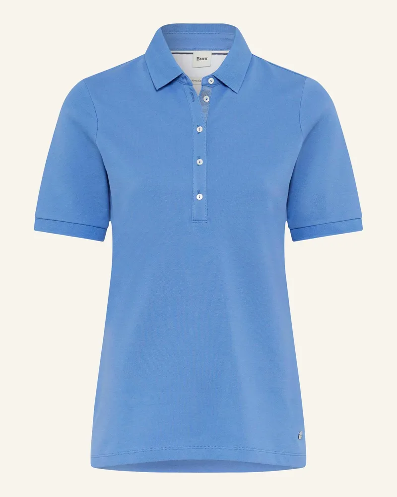 Brax Piqué-Poloshirt STYLE CLEO Hellblau