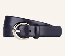 Ledergürtel Fashion blau