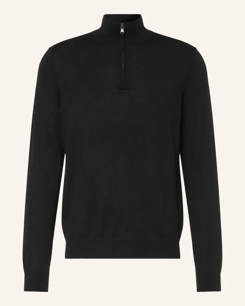 Strokesman's Strokesman Troyer Aus Merinowolle schwarz Schwarz