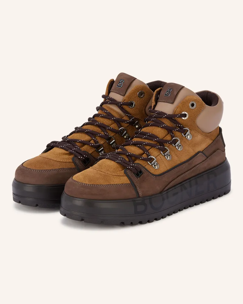 Bogner Schnürboots Antwerp beige Hellbraun