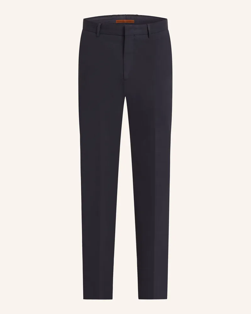 Ermenegildo Zegna Chino Regular Fit Dunkelblau