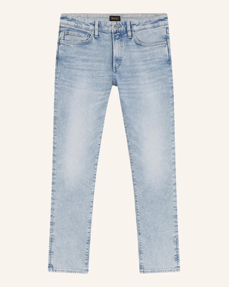 HUGO BOSS Jeans L-Karoo Slim Fit blau Hellblau