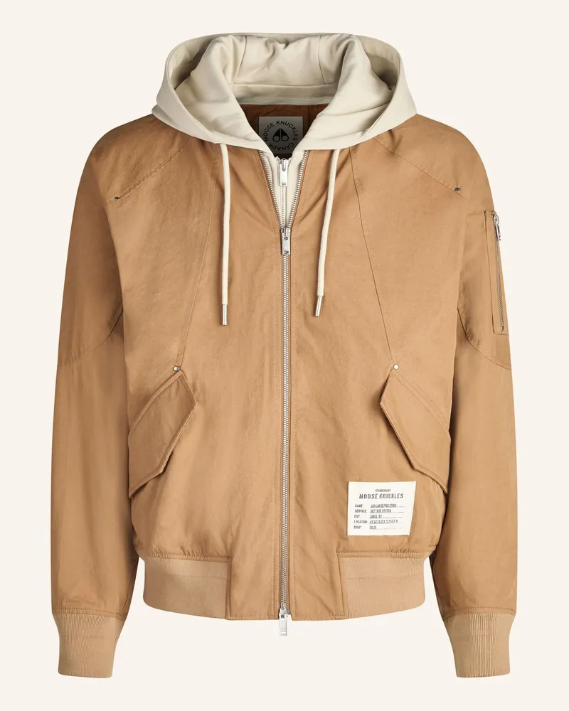 Moose Knuckles Bomberjacke Skylark beige Beige
