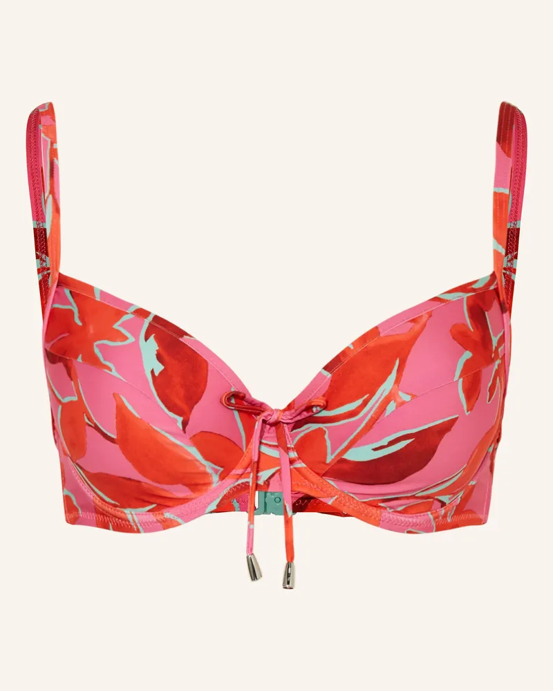 Lidea Bügel-Bikini-Top Fused Florals pink Pink