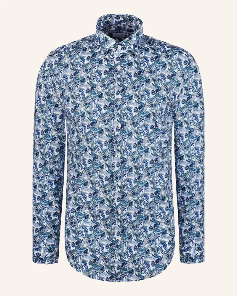 Seidensticker Business Hemd Slim Fit blau Türkis