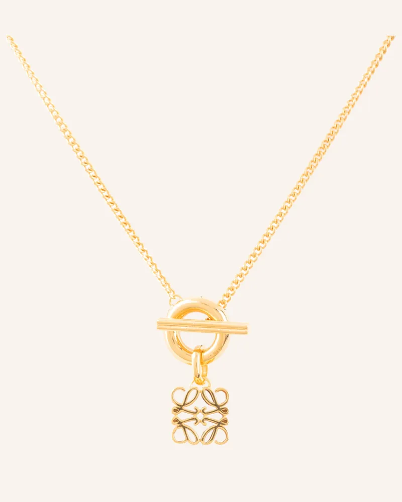 Loewe Halskette Anagram gold Gold