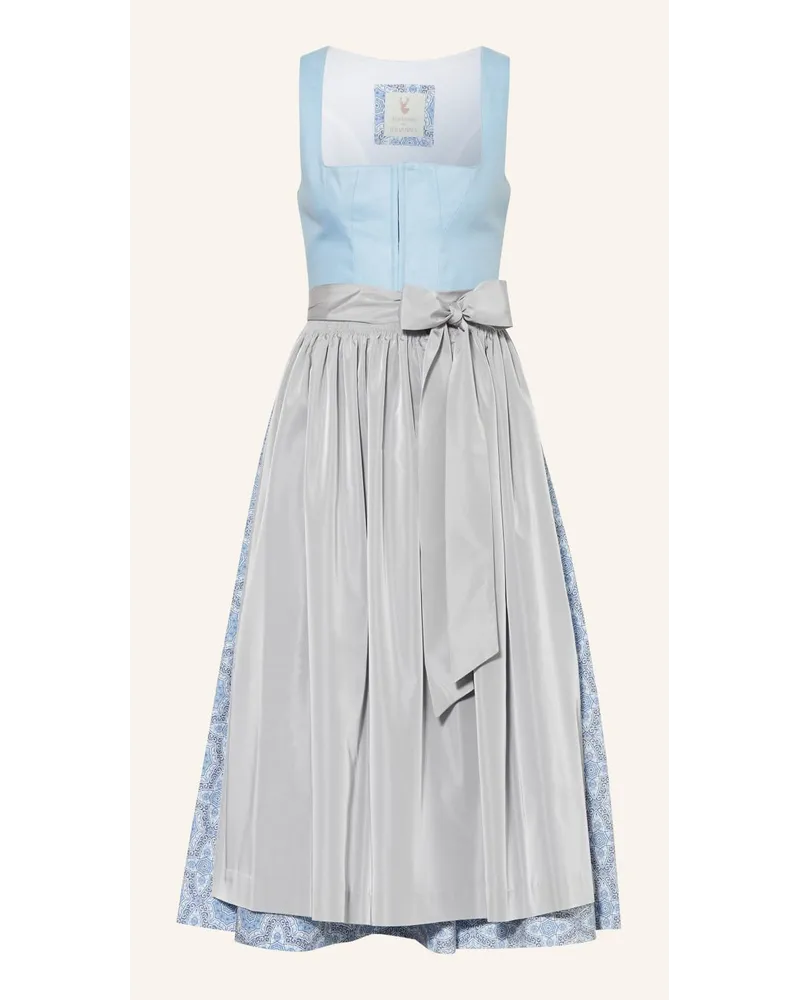 Johann & Johanna Dirndl WIESSEE mit Leinen Blau