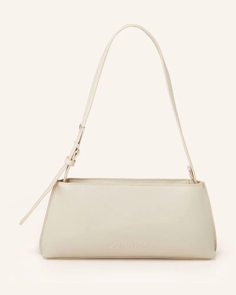 Calvin Klein Schultertasche Ecru