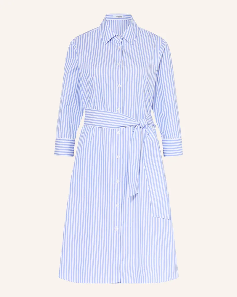 Rossana Diva Hemdblusenkleid Mit 3/4-Arm blau Blau