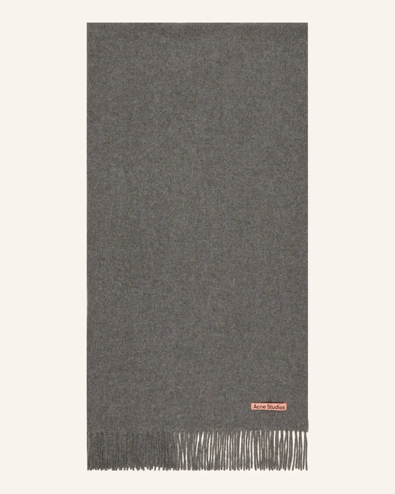 Acne Studios Schal Grau